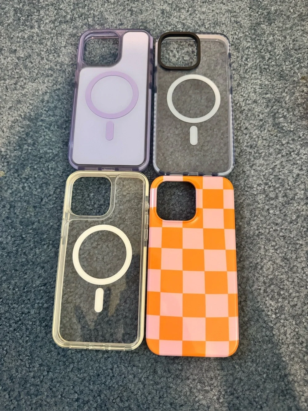 iPhone 15 pro max set of 4 cases